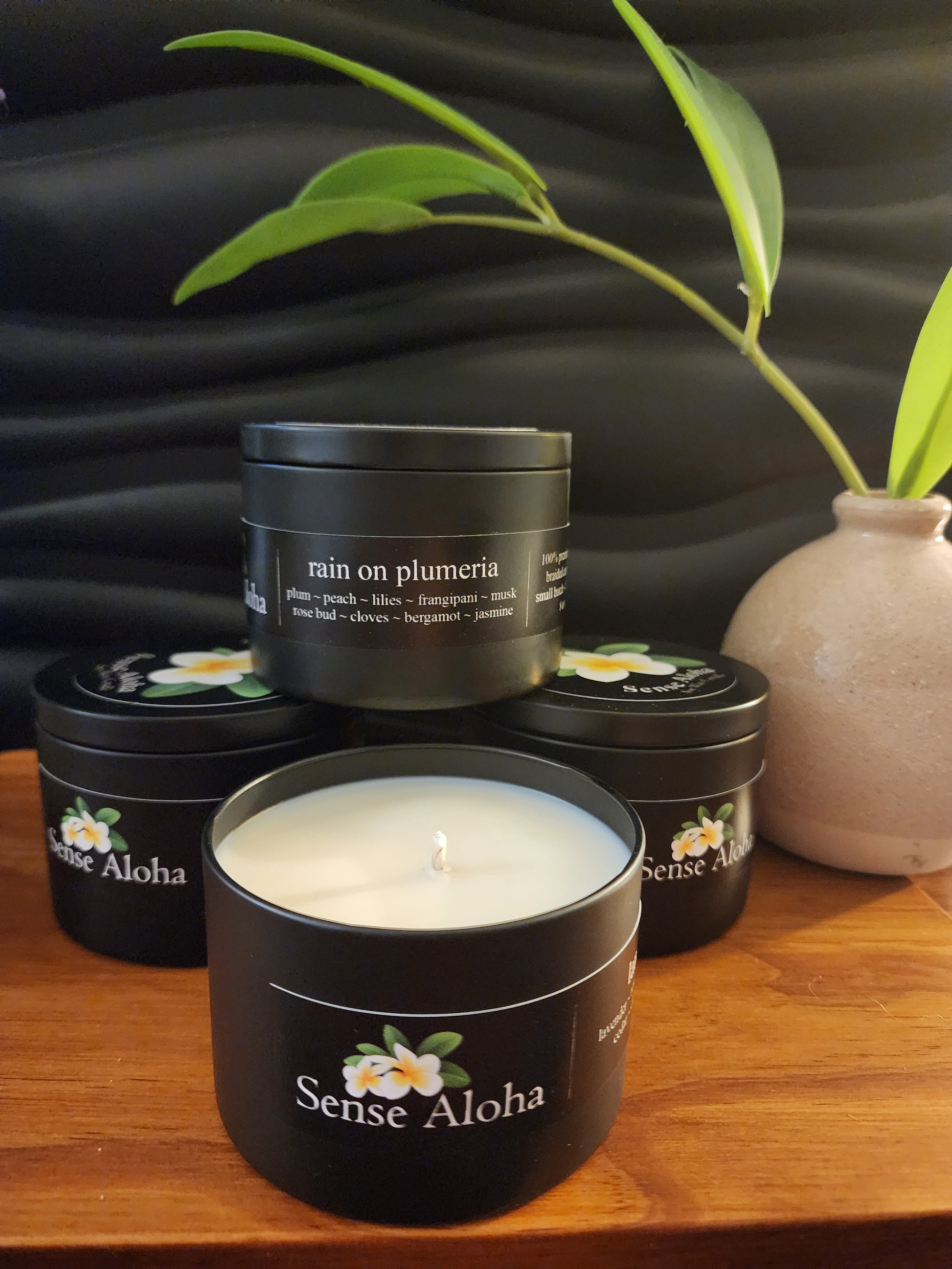 Rain on Plumeria - Monk's Candle Bar